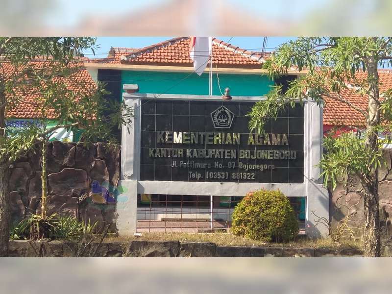 Masih Banyak MTs di Bojonegoro Yang Kekurangan Sarana dan Prasarana