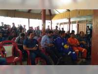 Warga Desa Bandungrejo Ngasem, Unjuk  Rasa Terkait Proyek JTB