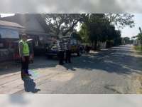 Tabrakan Motor di Ngasem Bojonegoro, Kedua Pengendara Luka Berat