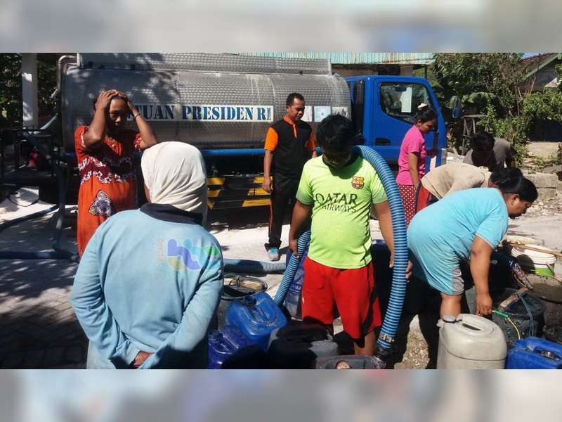 54 Dusun Terdampak Musim Kemarau di Kabupaten Bojonengoro Mulai Kesulitan Air Bersih