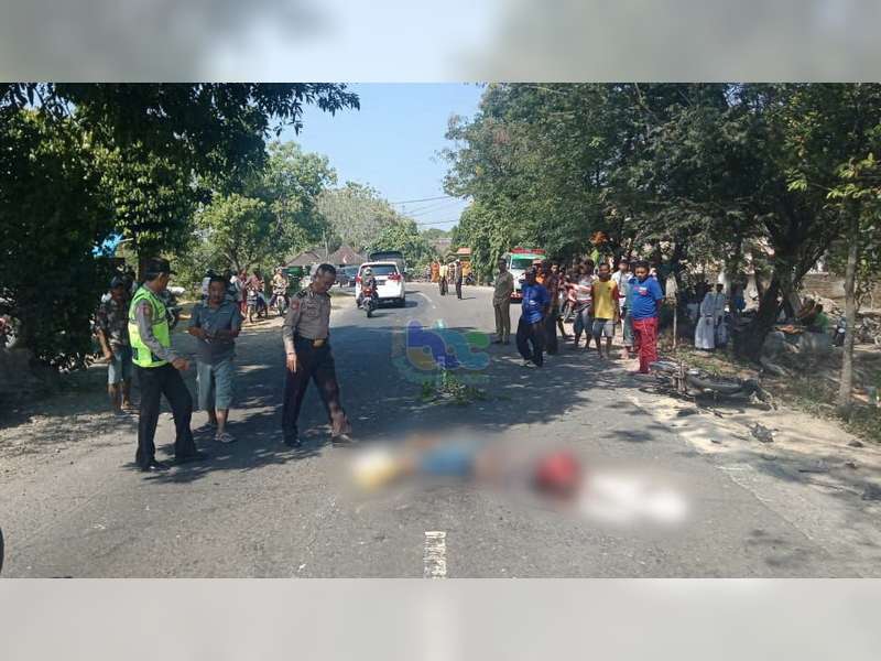 Motor Ditabrak Truk Tangki di Margomulyo Bojonegoro, Pengendara Motor Meninggal Dunia
