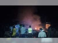 Diduga Akibat Korsleting Listrik, 2 Rumah di Sumberrejo Bojonegoro Hangus Terbakar