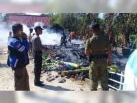3 Rumah Milik Warga Sukosewu Bojonegoro Ludes Terbakar, Kerugian Capai Rp 260 Juta