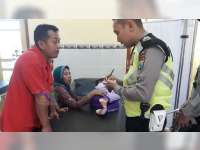 Diserempet Motor, Seorang Balita di Gayam Bojonegoro Luka-Luka