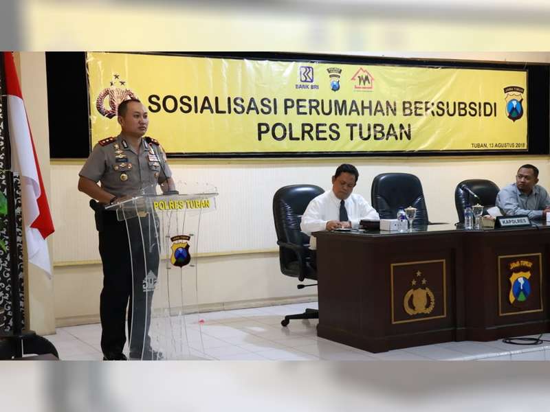 Polres Tuban Akan Bangun Perumahan Strategis Bagi Anggotanya