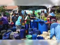 Dandim Blora Beri Bantuan Air Bersih di Desa-Desa