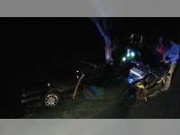 Sedan Tabrak Pohon Penghijauan di Gayam Bojonegoro, 2 Orang Luka Berat