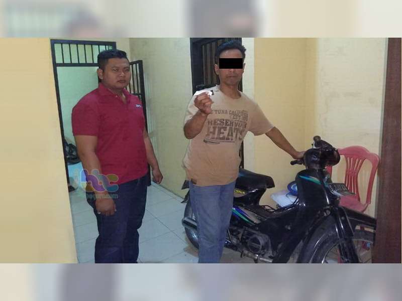 Polisi Amankan Seorang Warga Jombang Pelaku Curanmor di Balen Bojonegoro