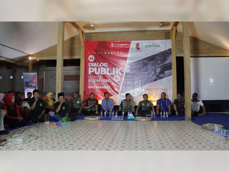 Pemkab Bojonegoro Gelar Dialog Publik di Desa Dolokgede Tambakrejo
