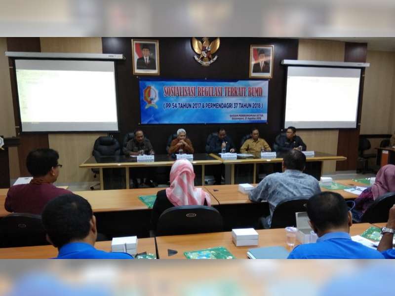 Pemkab Bojonegoro Gelar Sosialisasi Terkait Regulasi BUMD
