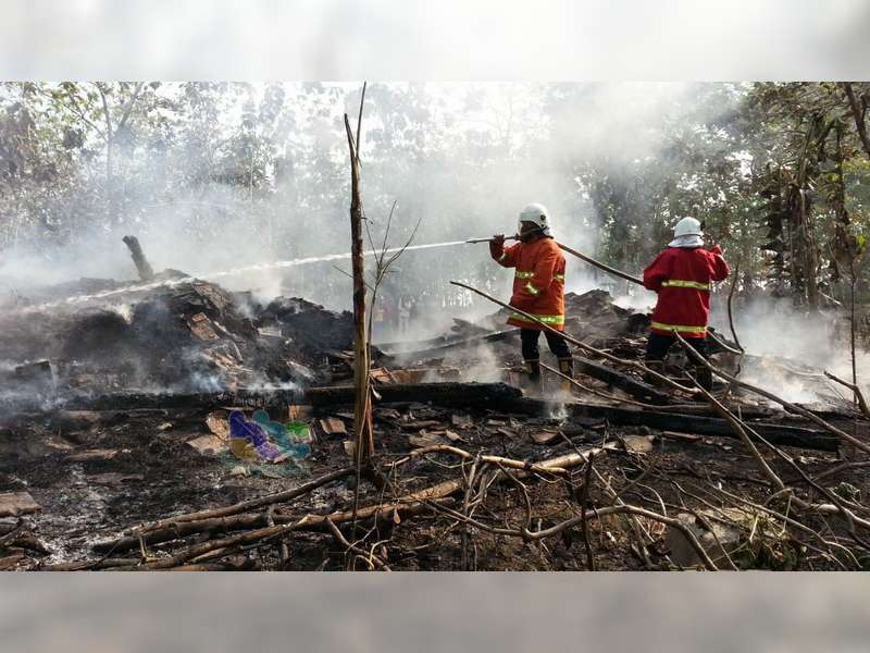 Kandang Berikut 26 Ekor Kambing Milik Warga Sukosewu Bojonegoro Hangus Terbakar Api