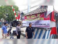 Polsek Kunduran Blora Pasang Imbauan di Tempat Ramai