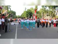 Gerak Jalan 8 Kilometer Kabupaten Bojonegoro Diikuti 108 Peserta