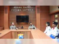 Kapolres Tuban Terima Kunjungan Anggota Paskibraka