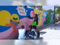 Mural Siswa SMA Negeri 1 Kalitidu Bojonegoro