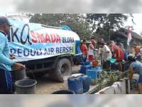 Musim Kemarau, IKASMADA Blora Droping Air Bersih
