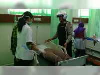 Innova Seruduk Honda Beat di Ngraho Bojonegoro, 2 Orang Luka-Luka