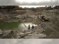 Seorang Warga Ngraho Meninggal Dunia Tertimbun Galian Pasir Darat di Padangan