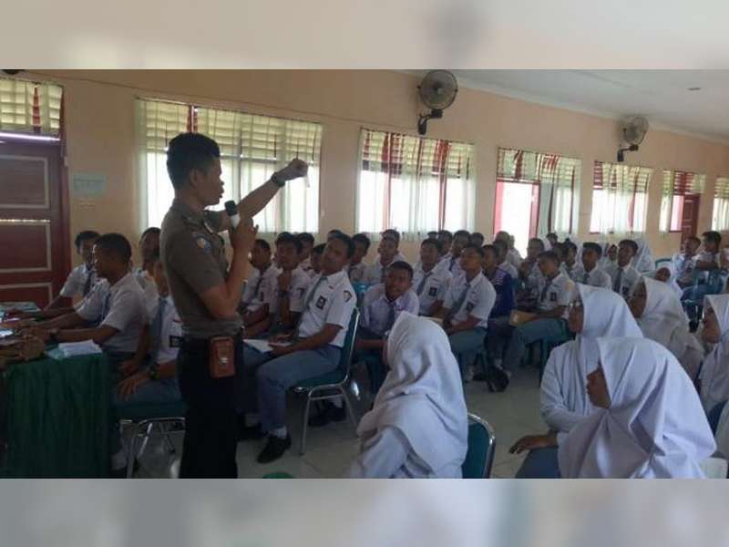 Polres Blora Blusukan ke Sekolah Beri Pembinaan dan Penyuluhan