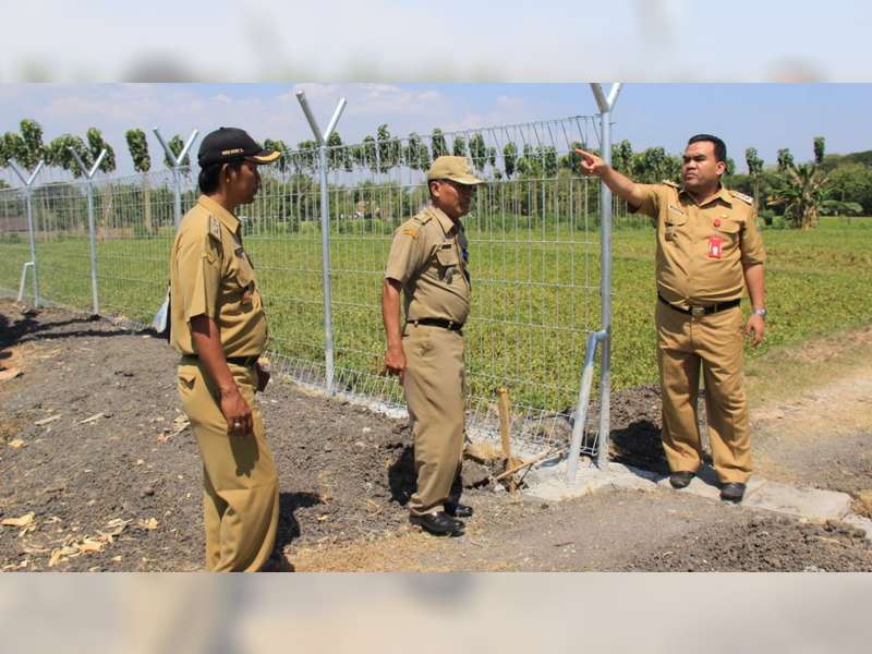 Wakil Bupati Blora Tinjau Pemagaran Bandara Ngloram