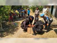 Mortir Yang Ditemukan di Bengawan Solo, Diamankan ke Mako Brimob Bojonegoro