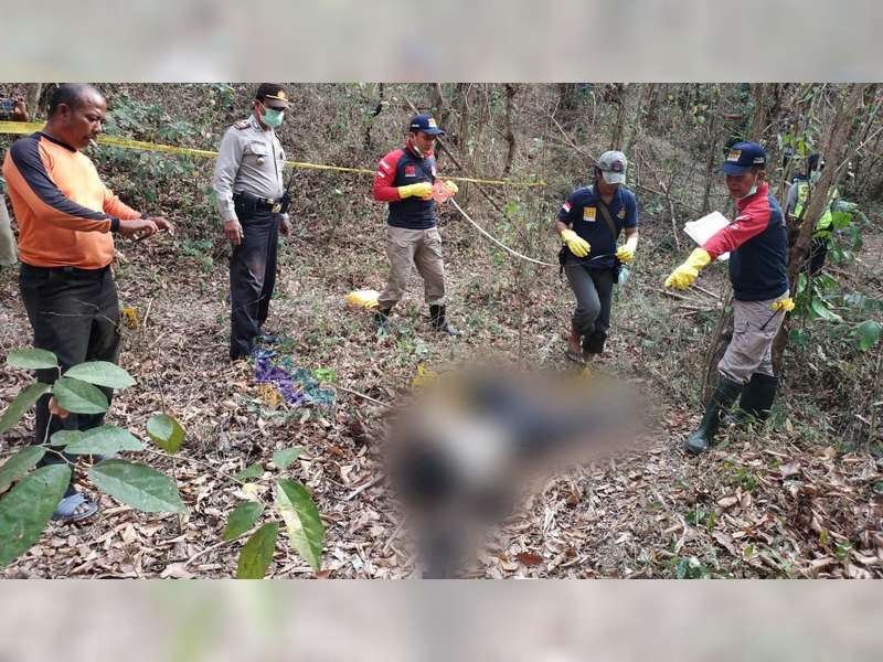 Sesosok Mayat Tanpa Identitas Ditemukan Warga di Hutan Ngambon Bojonegoro