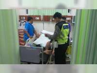 Tabrak Truk Parkir, Pemotor di Margomulyo Bojonegoro Luka-Luka