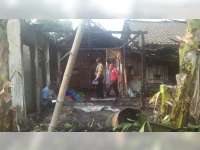 Akibat Api Tungku Yang Tidak Sempurna Dimatikan, Dapur Milik Warga Balen Ludes Terbakar