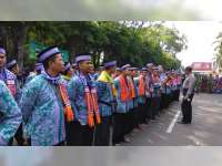 Polres Bojonegoro Terjunkan 250 Personel Untuk Pengamanan Kedatangan Jamaah Haji