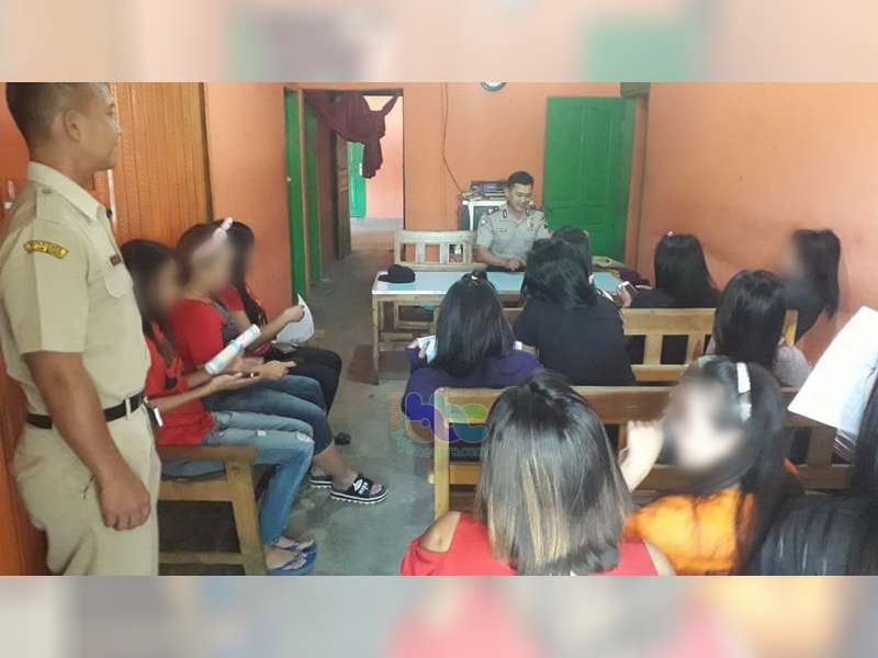 Polsek Todanan Bersama Dinas Kesehatan Kabupaten Blora, Periksa Kesehatan PSK