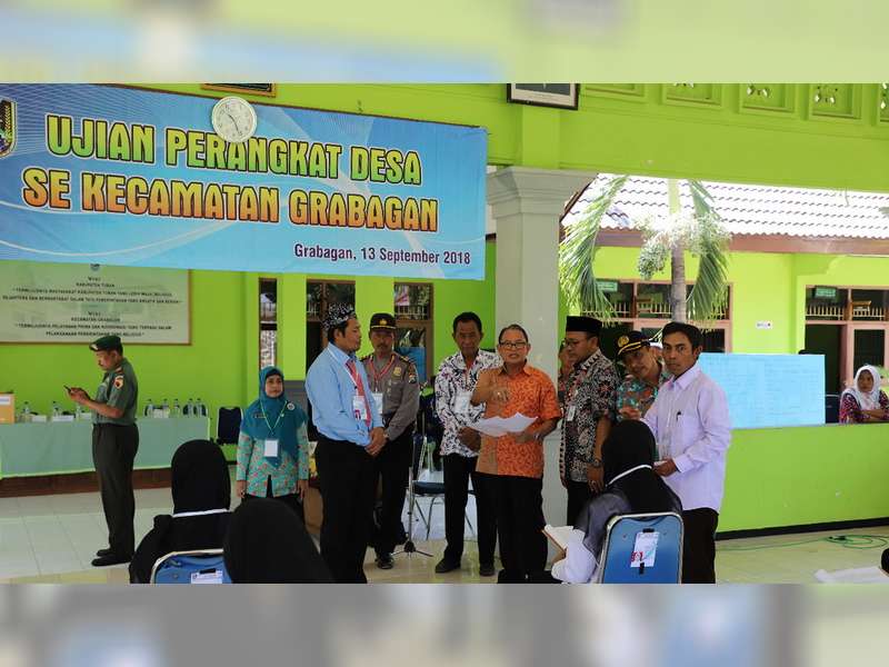 Minimalisir Kecurangan, Wabup Tuban Sidak Lokasi Tes Perangkat Desa