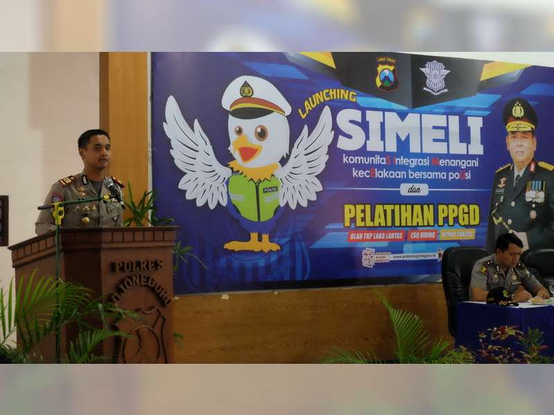 Sat Lantas Polres Bojonegoro Launching SIMELI