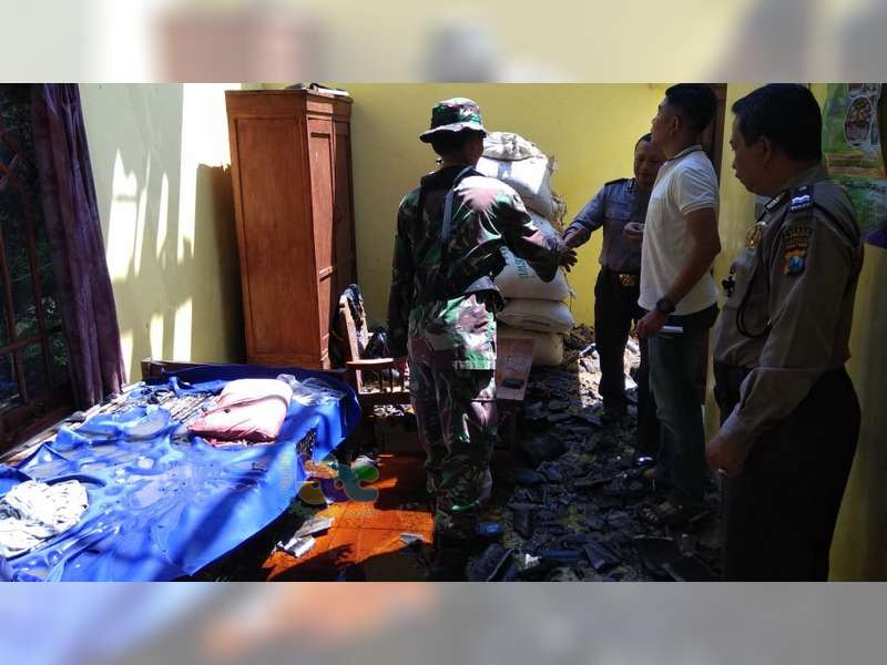 Lagi, Kebakaran Menimpa Rumah Milik Warga Balen Bojonegoro