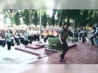 Viral, Senam Goyang Dayung di Kalangan Pelajar Tuban