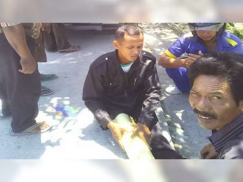 Tabrakan Motor di Ngraho Bojonegoro, Seorang Luka Berat, Seorang Lainnya Luka Ringan