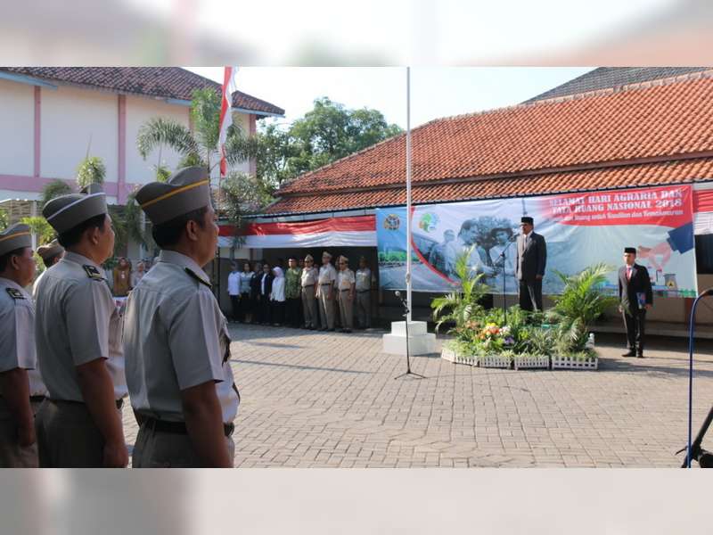 Bupati Blora Pimpin Peringatan Hari Agraria dan Tata Ruang Nasional 2018