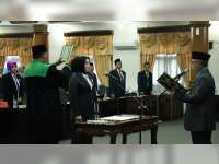 Dihadiri 33 Anggota, Pelantikan Wakil Ketua DPRD Tuban Tetap Berlangsung Lancar