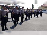 Propam Polres Blora Cek Kelengkapan Anggota