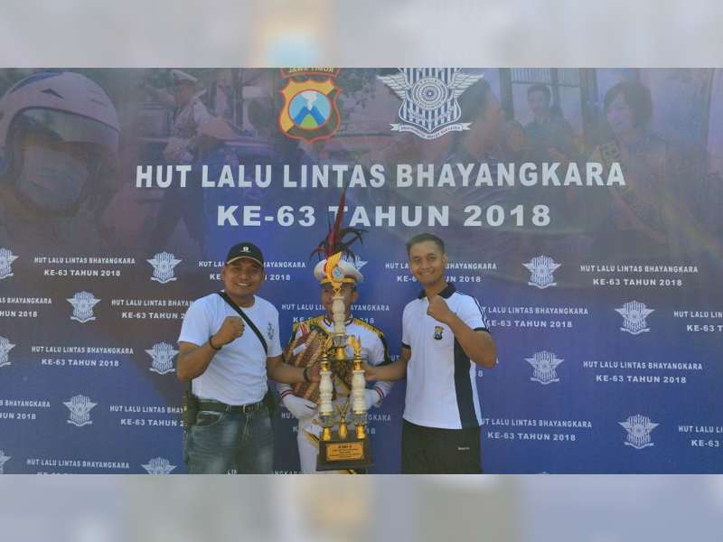 Sat Lantas Polres Bojonegoro Raih Sejumlah Kategori Penghargaan Juara