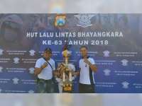 Sat Lantas Polres Bojonegoro Raih Sejumlah Kategori Penghargaan Juara