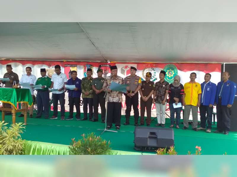 Forkopimkab Tuban Gelar Deklarasi Pemilu Damai