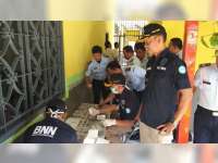 Seluruh Pegawai dan WBP Lapas Kelas II B Tuban Tes Urine