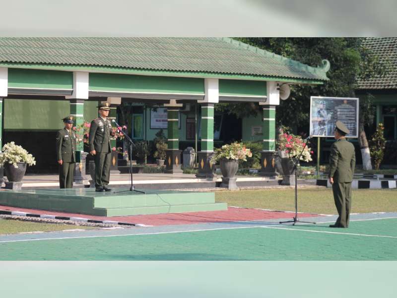 Upacara Peringatan HUT ke 73 TNI, Digelar di Markas Kodim Bojonegoro