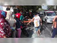 Kecelakaan Beruntun di Bojonegoro, Dua Orang Luka-Luka