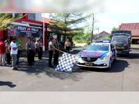 Kapolres Bersama Dandim Bojonegoro, Berangkatkan Bantuan Korban Bencana Sulteng