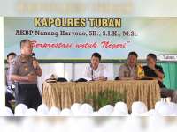 Kapolres Ajak Pelajar di Tuban Perangi Berita Hoax