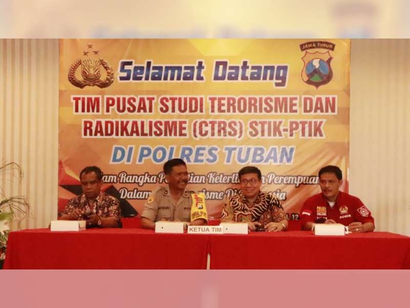 Pusat Studi Terorisme dan Radikalisme Lakukan Penelitian di Tuban
