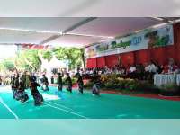 Pawai Budaya Tingkat SLTA dan Umum Kabupaten Bojonegoro Berlangsung Meriah