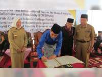 Bupati dan Forpimda Bojonegoro Hadiri Penandatanganan MOU Antara DMI dan Forsimas