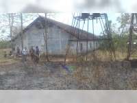 Akibat Pembakaran Sampah, Gudang Milik Warga Sugihwaras Bojonegoro Nyaris Terbakar